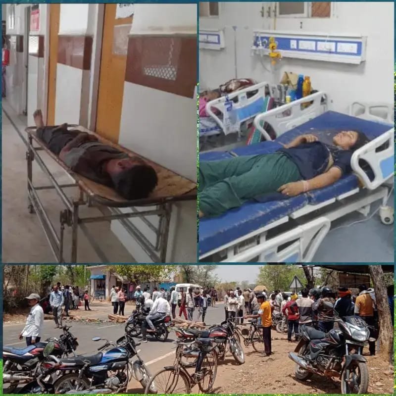 सड़क दुर्घटना में बेटे की अकाल मौत, माँ और बहन  घायल