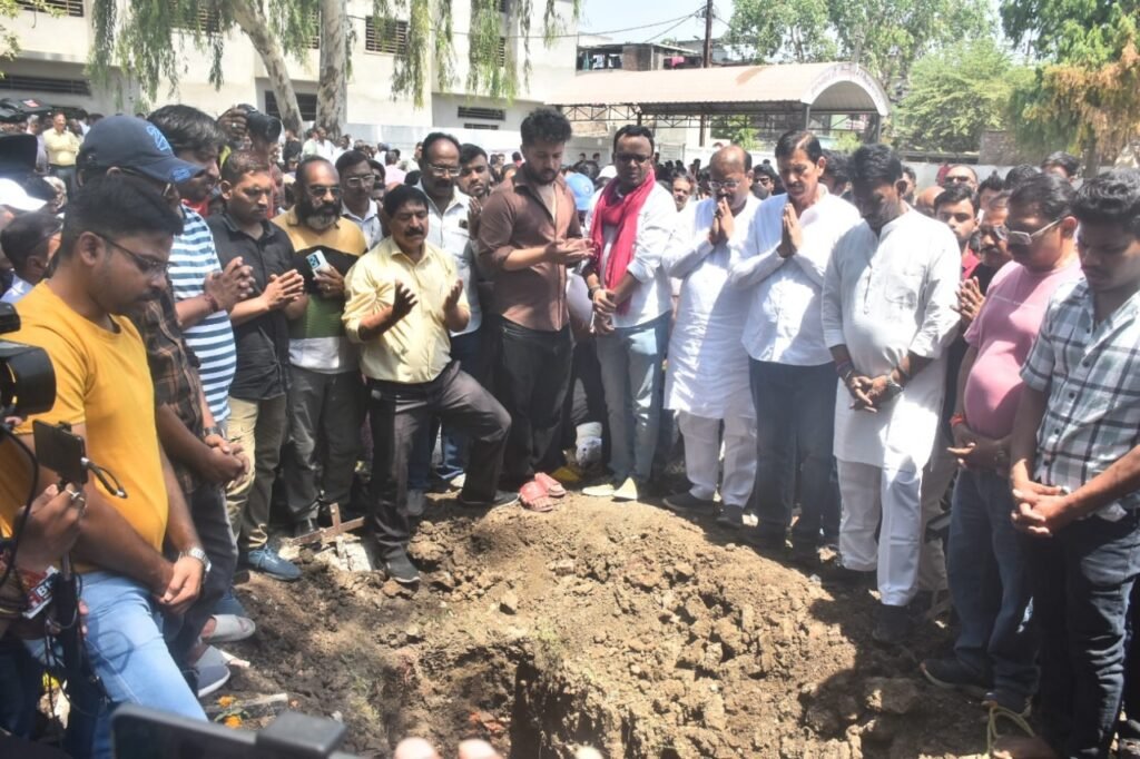 नथानियल को नम आंखों से दी गई अंतिम विदाई