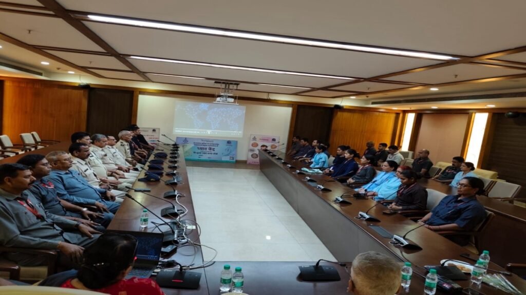 पुलिस कर्मियों को स्वस्थ्य एवं एकाग्रचित रखने ध्यान सत्र
