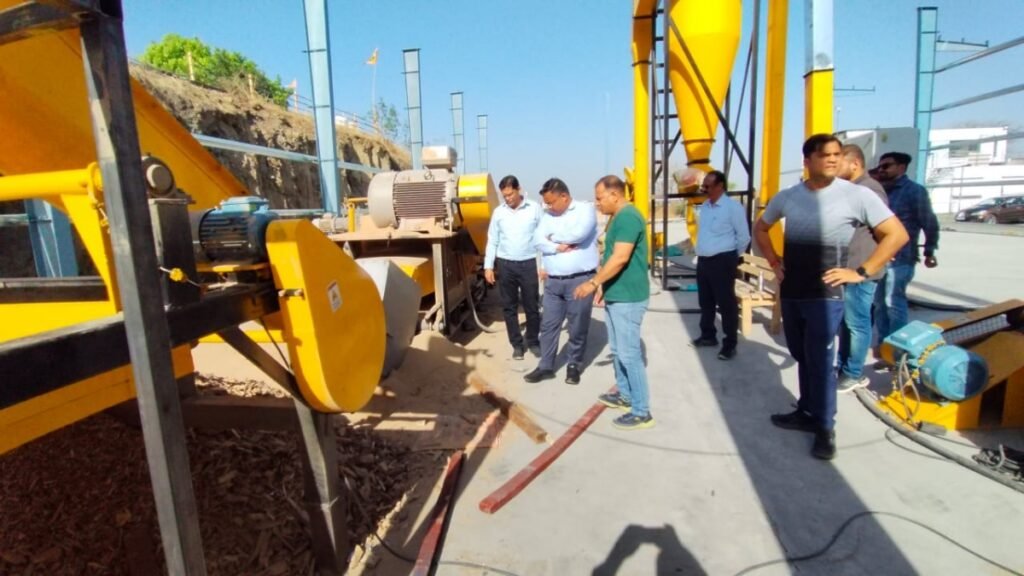 ग्रीन वेस्ट को प्रोसेसिंग कर पाउडर में बनाएंगे पैलेट