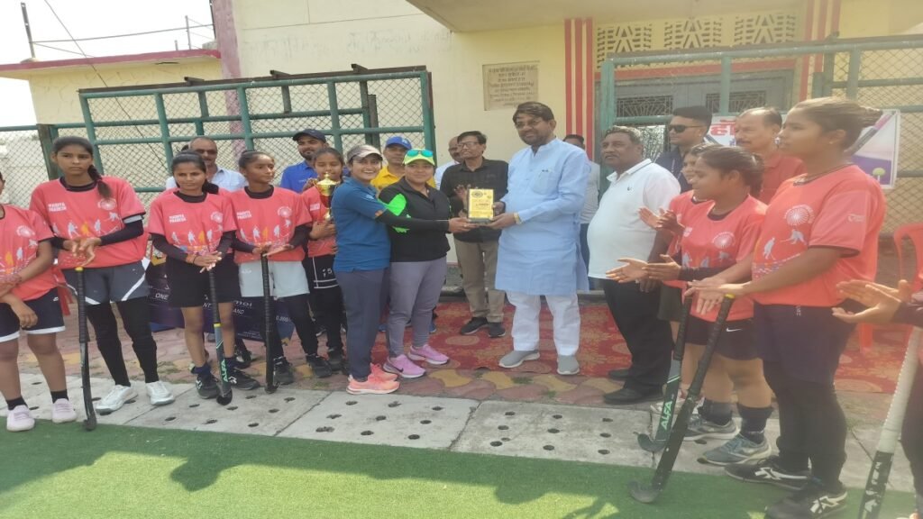 मंत्री लखन पटेल खेल कार्यक्रम में हुए शामिल