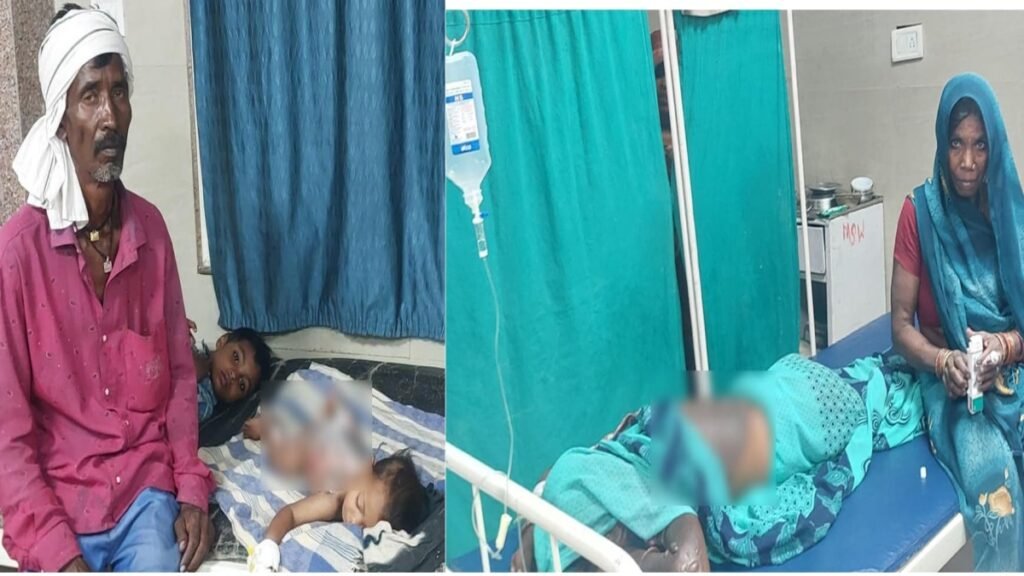 झोपड़ी में आग लगने से 1 वर्ष की बच्ची और मां झुलसी