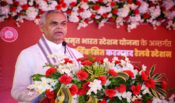 मोदी के सक्षम नेतृत्व में भारत में रेल बुनियादी संरचना के नये युग का हुआ शुभारंभ : देवव्रत