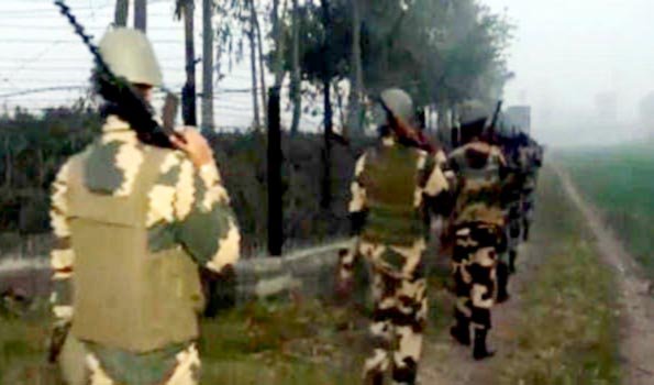 अंतरराष्ट्रीय सीमा पर पाकिस्तान की ओर से मोर्टार गोलाबारी में बीएसएफ के आठ जवान घायल