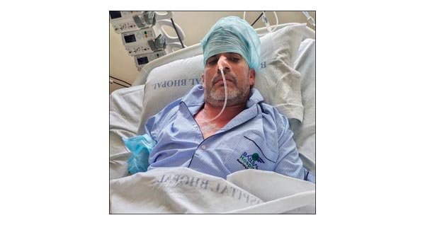 यादव के निर्देश पर कैंसर पीड़ित लोधी को भोपाल से एयर एम्बुलेंस द्वारा नागपुर भेजा गया