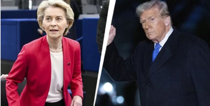 अध्यक्ष उर्सुला के साथ बातचीत के बाद ट्रम्प यूरोपीय संघ के टैरिफ विस्तार पर हुए सहमत