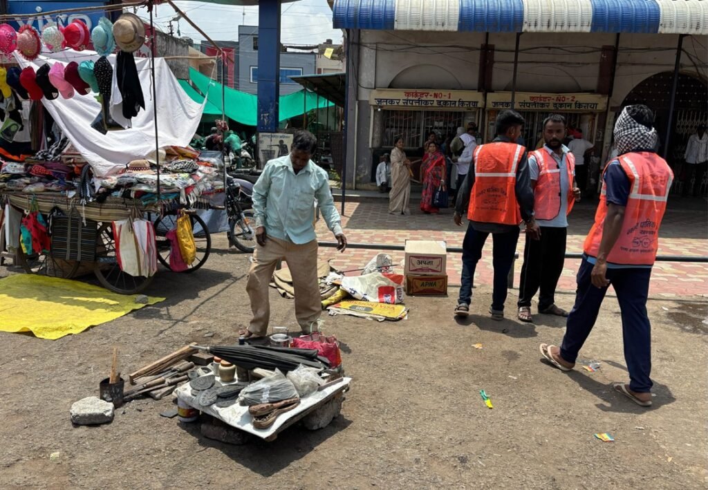 बॉम्बे बाजार क्षेत्र में नो वेंडर्स जोन,अब जुर्माना भी ठोकेंगे