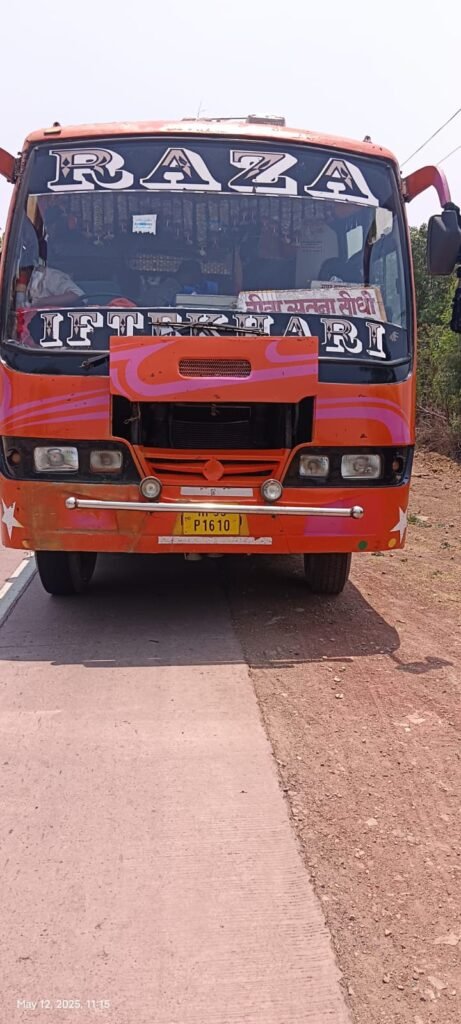 7 यात्री बसो एवं एक बिना परमिट ट्रक पर चालानी कार्यवाही