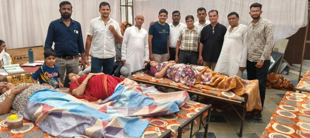 पगड़ी रस्म पर बेटे ने किया रक्तदान शिविर का आयोजन