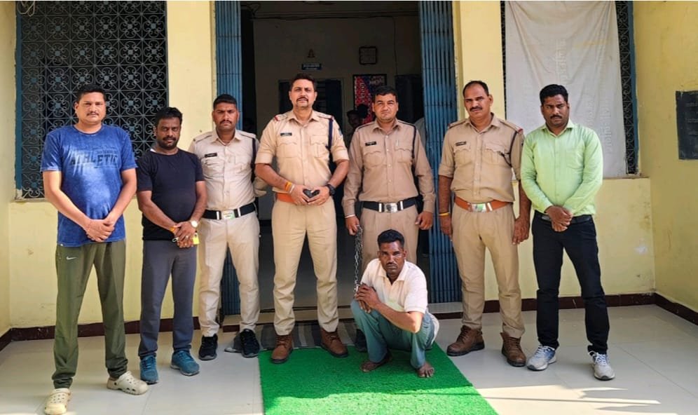 महिला की हत्या कर फरार आरोपी पति 36 घंटे में गिरफ्तार 