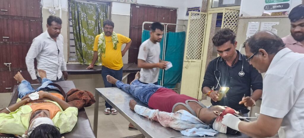 दो बाइकों की भिडंत में बाइक सवार कपड़ा व्यवसाई की मौत