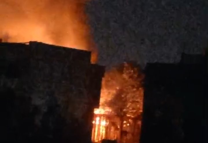 भोपाल के मैरिज गार्डन में सिलेंडर विस्फोट से दहशत