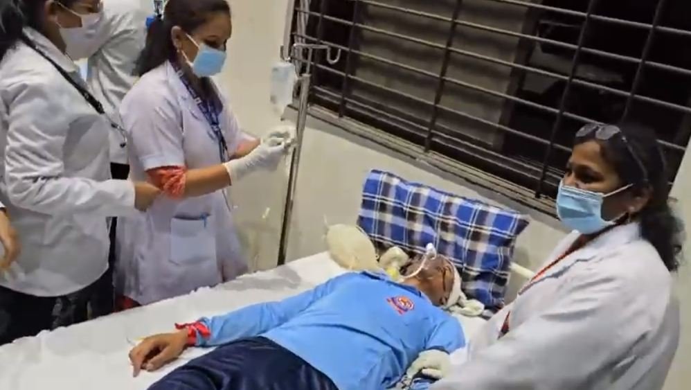 आपातकालीन स्थिति में चिकित्सा सेवाओं के लिए हुई मॉक ड्रिल