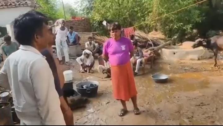 शादी वाले घर में सिलेंडर फटने से लाखों रुपए का नुक़सान