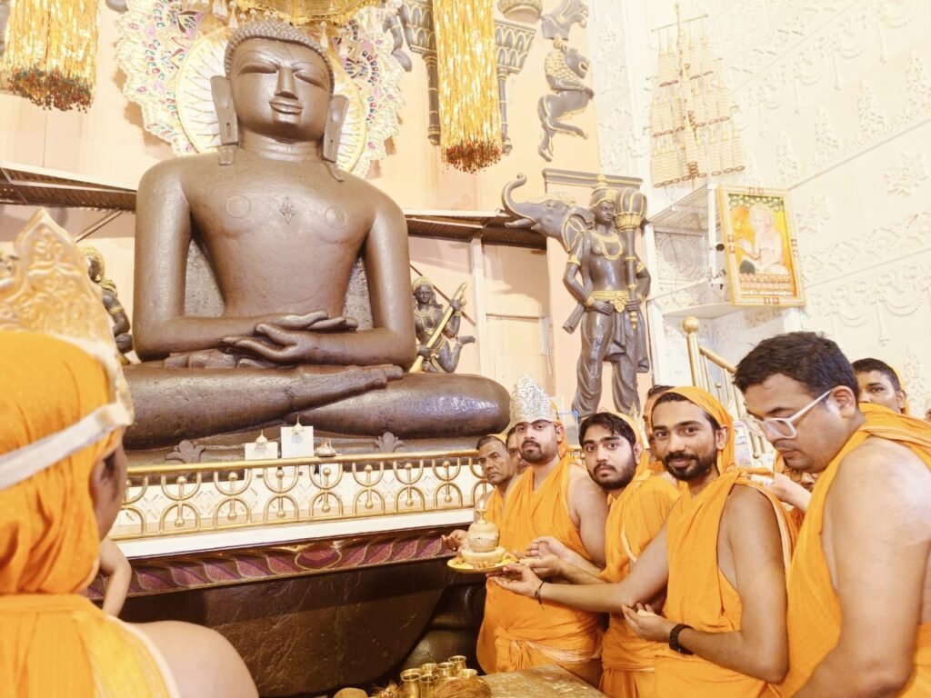 श्री कुण्डलपुर में शांतिनाथ भगवान का कल्याणक महोत्सव श्रद्धा व भक्ति से मनाया