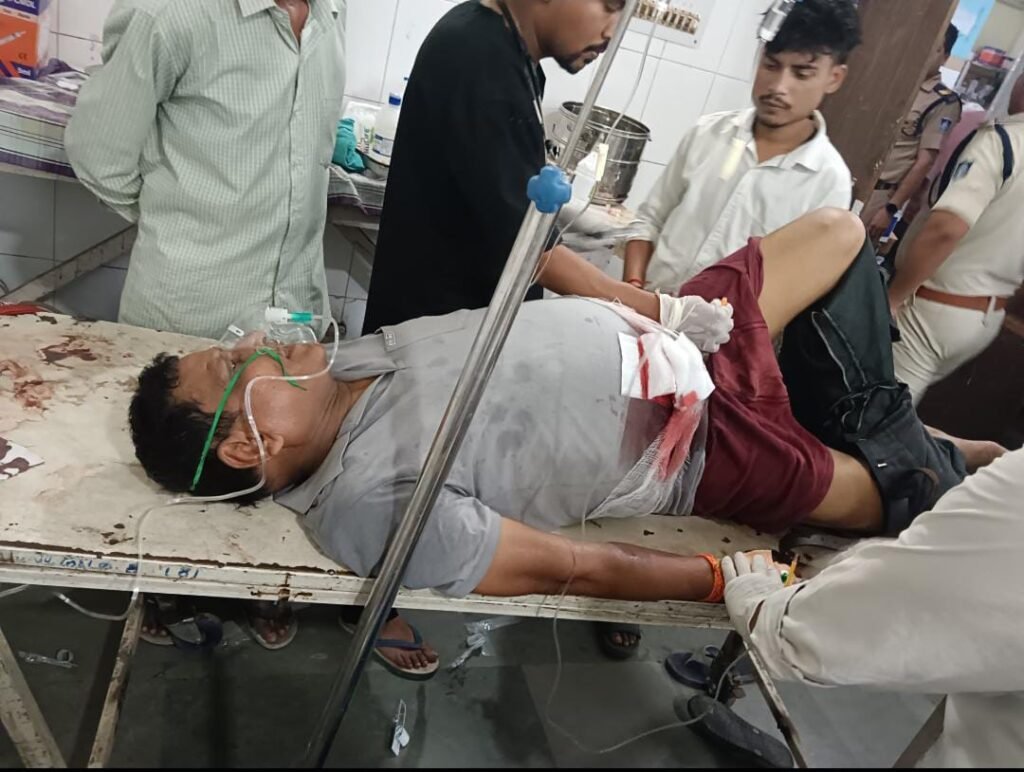 बिरला नगर में सनसनी: सौरव महेश्वरी को पेट में गोली मारकर घायल किया गया