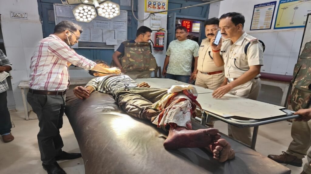 टिकुरी अकौना मार्ग पर मुठभेड़ में पकड़ा गया प्रधान आरक्षक को गोली मारने वाला आरोपी