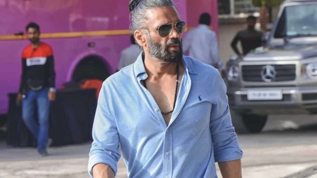 फिल्म स्टार सुनील शेट्टी आए