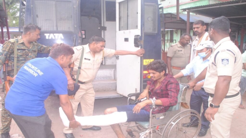 सिरफिरा बदमाश भेजा गया जेल