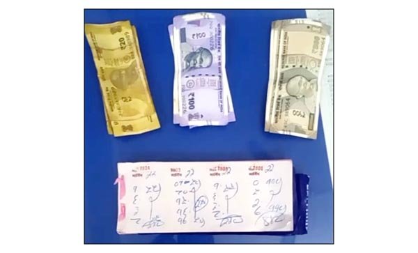 कुख्यात सटोरिए के ठिकाने पर छापा