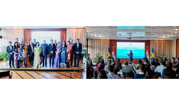 ज्ञानेश कुमार ने स्वीडन में भारतीय प्रवासियों के साथ की चुनाव पर चर्चा