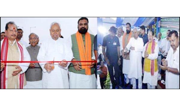 नीतीश ने पुरानी गंगा धार को पुनर्जीवित करते हुये पक्का तट सुरक्षात्मक कार्य का किया लोकार्पण