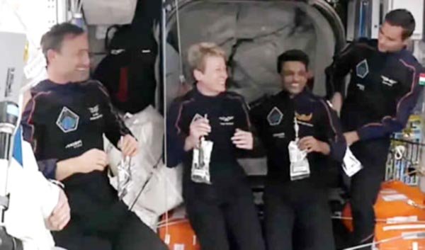 एक्सिओम-4 मिशन अंतरराष्ट्रीय स्पेस स्टेशन से सफलतापूर्वक जुड़ा,रच गया इतिहास