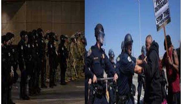 अमेरिका के लॉस एंजिल्स में हिंसक विरोध प्रदर्शनों के मद्देनजर निषेधाज्ञा लागू