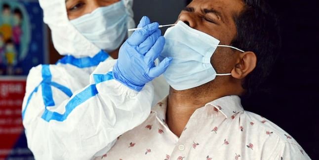 देश में कोरोना के सक्रिय मामले 7154