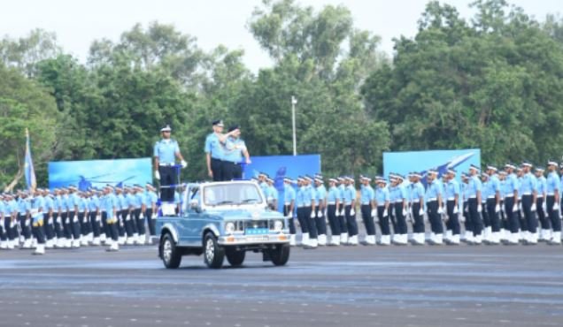 संयुक्त स्नातक परेड में 254 फ्लाइट कैडेट भारतीय वायुसेना में शामिल