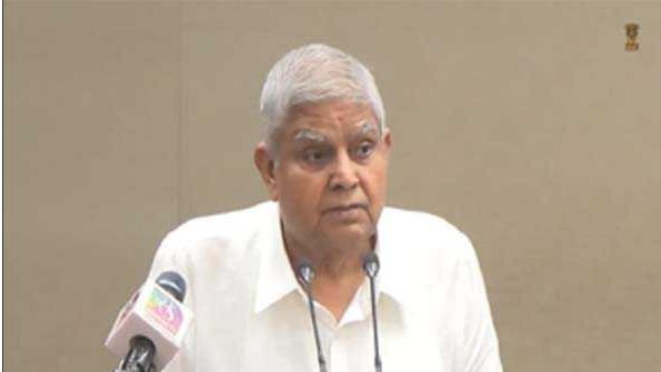 संविधान की प्रस्तावना में जोड़े गये शब्द नासूर: धनखड़