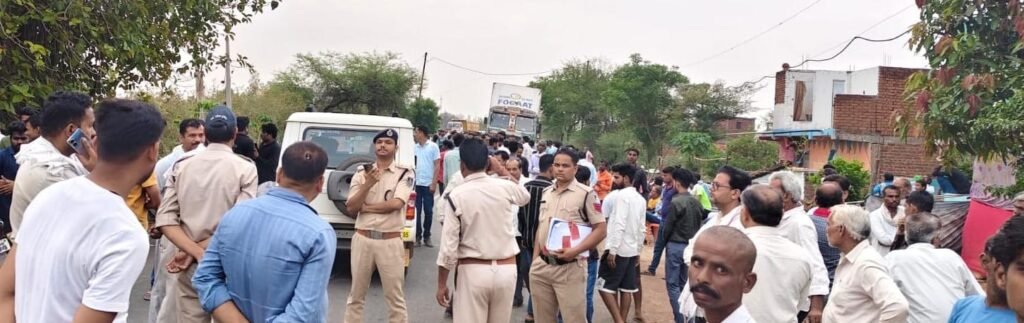 किशोरी की मौत के बाद हाईवे जाम, समझाइश के बाद यातायात बहाल