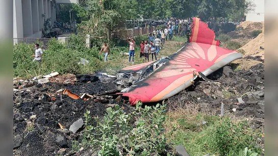 अहमदाबाद दुर्घटनास्थल से 265 लोगों के शव बरामद