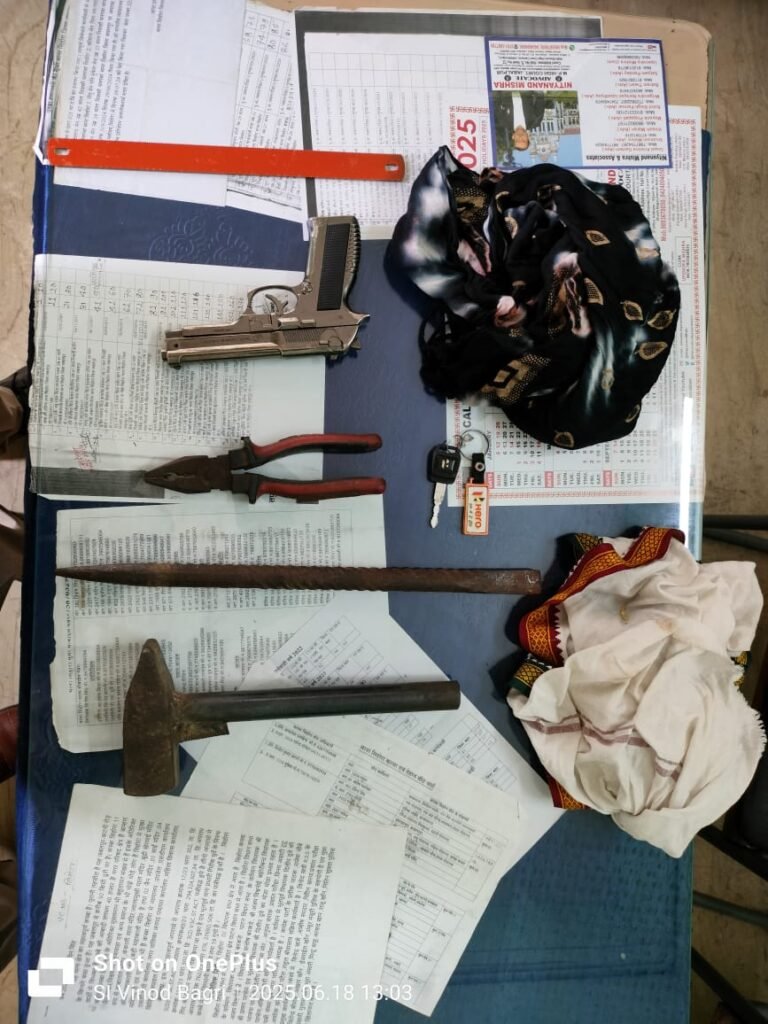 कटनी के चोर जबलपुर में चोरी की योजना बनाते पकड़ाए