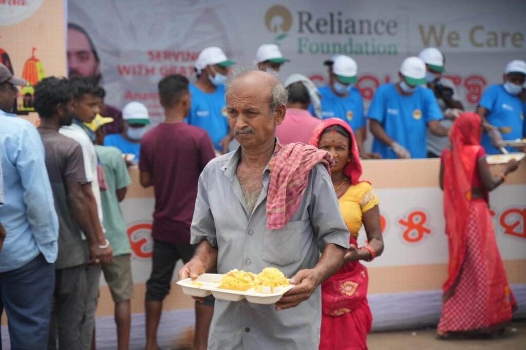 जगन्नाथ पुरी रथयात्रा में लाखों श्रद्धालुओं के लिए रिलायंस करेगी अन्न-सेवा