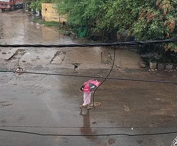 मुख्यमंत्री डॉ मोहन यादव के आने से पहले भिंड में जोरदार बारिश शुरू