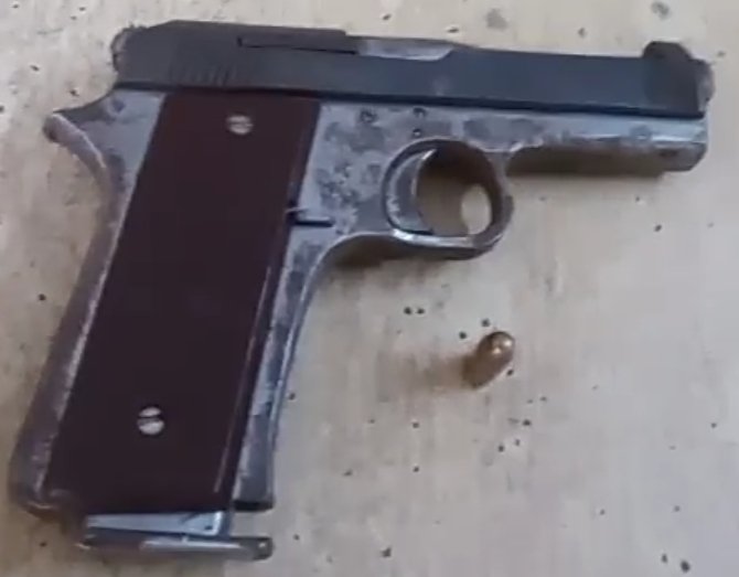 महाराष्ट्र का बदमाश पिस्टल के साथ गिरफ्तार 