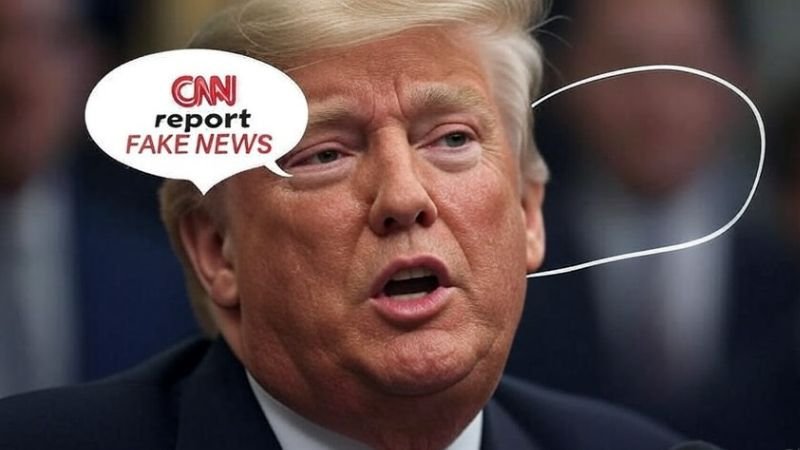 अमेरिकी राष्ट्रपति ने “ फेक न्यूज” के लिए सीएनएन और न्यूयार्क टाइम्स की आलोचना की