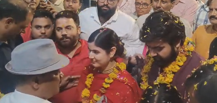 अंतर्राष्ट्रीय कथाबाचक देवी चित्रलेखा का ग्वालियर आगमन