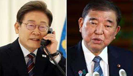 द. कोरियाई राष्ट्रपति ने जापानी प्रधानमंत्री से फोन पर की बातचीत