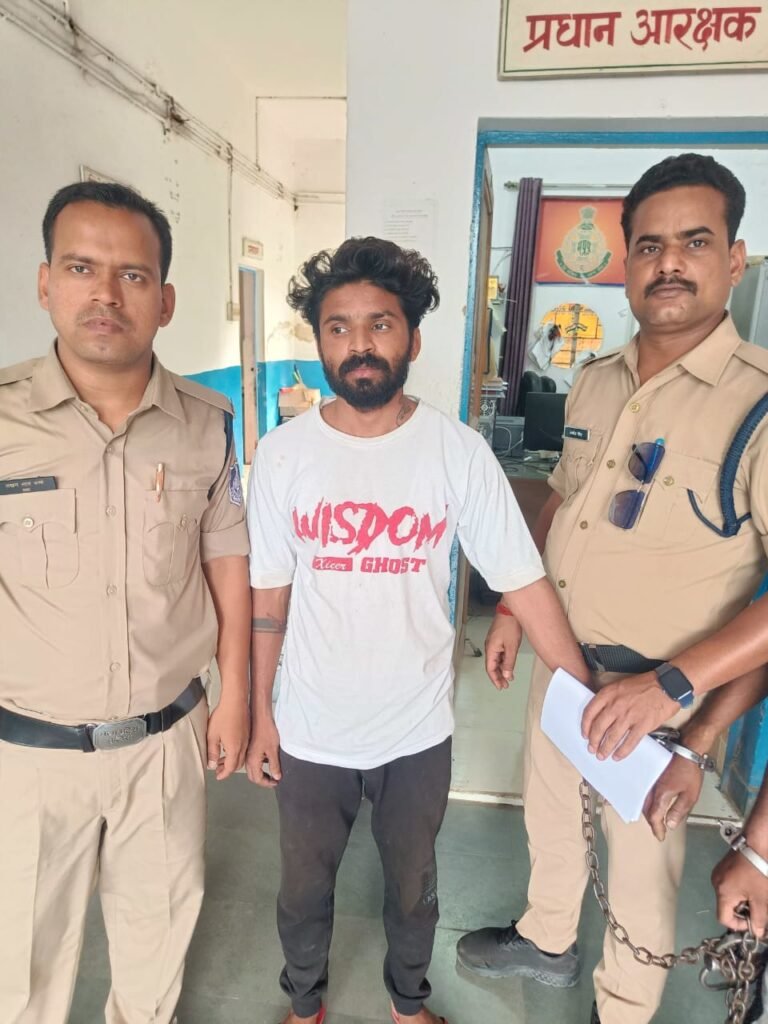 ऑयल मील में चोरी करने वाला गिरफ्तार