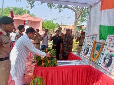 आज कारगिल शहीद सरमन सिंह का बलिदान दिवस मन रहा