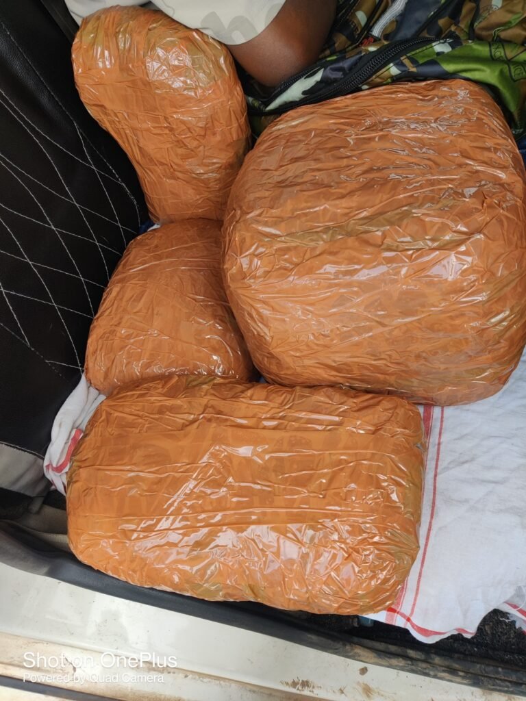 गोल्ड तस्करी की सूचना पर दबिश, मिला गांजा