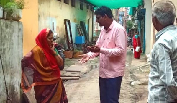 जलजमाव से राहत: निकासी व्यवस्था सुधार कर निकाला गया बारिश का पानी