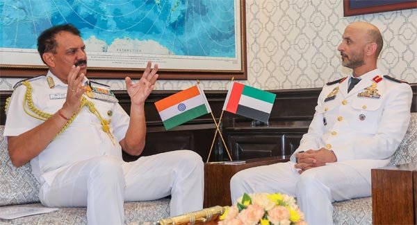 भारत और संयुक्त अरब अमीरात ने समुद्री क्षेत्र में सहयोग का दायरा बढाने पर की बात