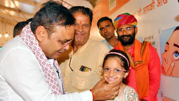 जनकल्याण और मानव सेवा की मिसाल है नेत्र कुंभ- भजनलाल