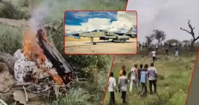 वायु सेना का जगुआर लड़ाकू विमान दुर्घटनाग्रस्त, दोनों पायलट की मौत