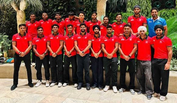 भारत ‘ए’ पुरुष हॉकी टीम यूरोप दौरे के लिए हुई नीदरलैंड रवाना