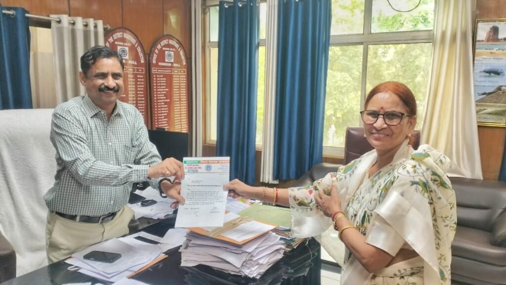 जिला पंचायत सदस्य ने अमायन में लोक सेवा केंद्र की मांग की