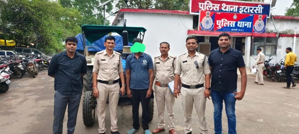 इटारसी में मूंग चोरी और अवैध शराब के कारोबार से जुड़े दो आरोपी गिरफ्तार